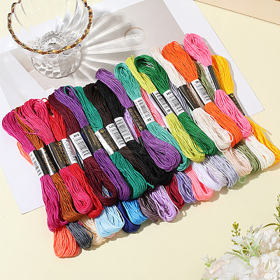 Polycotton Embroidery Floss OCOR-WH20005-49A-1