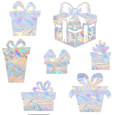 PVC Waterproof Shopwindow Decorative Sticker DIY-WH20007-17L-1