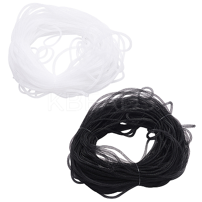 2Pcs 2 Colors Polyester Mesh Tubing OCOR-BC0006-89-1