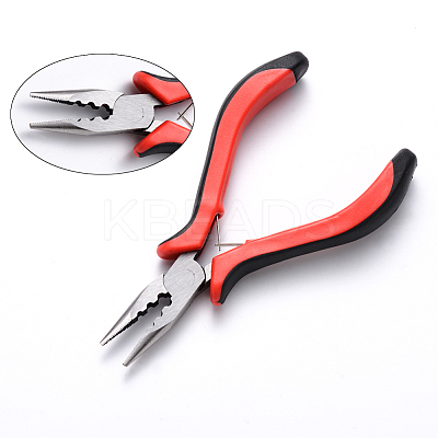 45# Carbon Steel Jewelry Tools Crimper Pliers for 2/2.5/3mm Crimp Beads PT-Q009-01-1