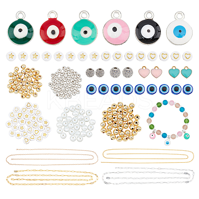 DIY Chain Bracelet Necklace Making Kits DIY-AR0002-69-1