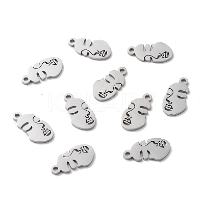 Tarnish Resistant 304 Stainless Steel Pendants STAS-F271-09A-P-1