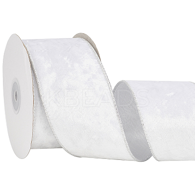 10 Yards Single Face Velvet Wired Ribbon SRIB-WH20020-023C-1