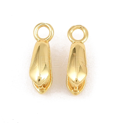 Brass Ice Pick Pinch Bails KK-CBA5CB0-42G-1