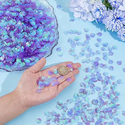 2000Pcs UV Plating Resin Charms RESI-NB0002-17D-1