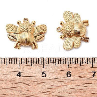 304 Stainless Steel Pendants STAS-Q330-01G-01-1