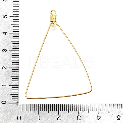 PVD Vacuum Plating 304 Stainless Steel Wire Pendants STAS-S103-12G-1