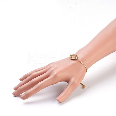Adjustable Brass Bolo Bracelets BJEW-JB03898-02-1