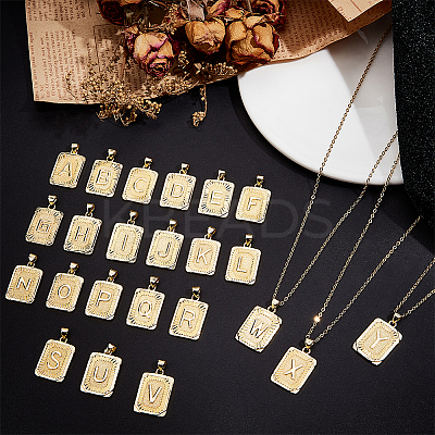 1Pc Brass Pendants NJEW-BBC0001-18S-1