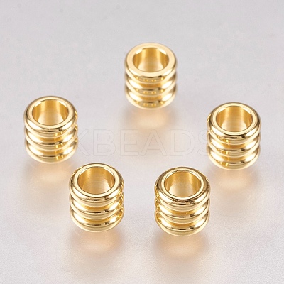 201 Stainless Steel Beads STAS-G173-01G-C-1