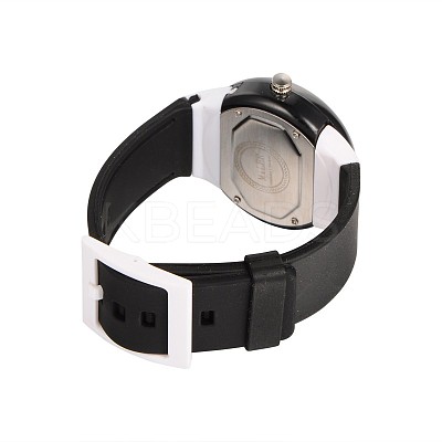 Children's 304 Stainless Steel Silicone Quartz Wrist Watches WACH-N016-07-1