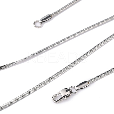 Tarnish Resistant Gifts for Boyfriend On Valentines Day 304 Stainless Steel Necklaces LS-NJEW-H411-53-1