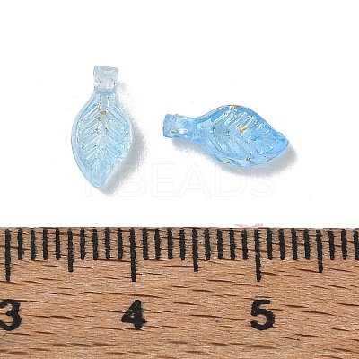 Transparent Acrylic and Gold Foil Pendants AC-CBAF9C1-04A-10-1
