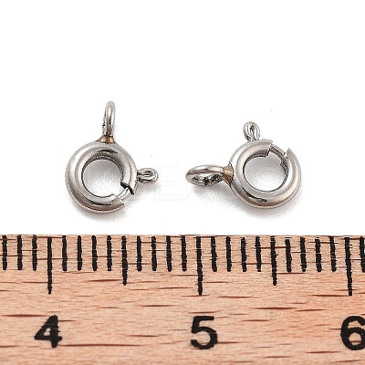 Non-Tarnish 316 Stainless Steel Spring Ring Clasps X-STAS-B072-08P-01-1
