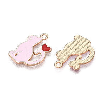 Alloy Enamel Pendants ENAM-T020-59C-1