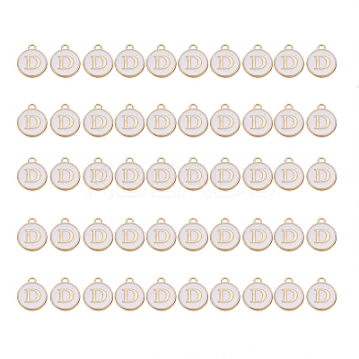 Golden Plated Alloy Charms ENAM-SZ0001-25A-D-1