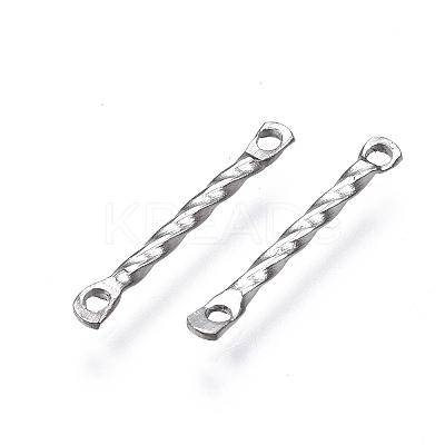 Tarnish Resistant 304 Stainless Steel Link Connectors STAS-S117-018-1