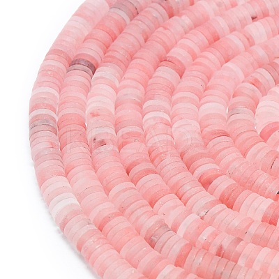 Cherry Quartz Glass Beads Strands G-P575-B27-6x1mm-1