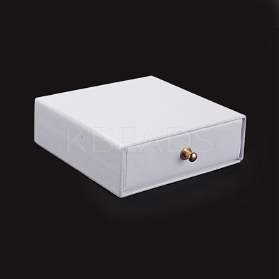 Square Paper Drawer Jewelry Set Box CON-C011-03A-07-1