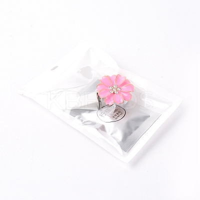 Zinc Alloy with Rhinestones Car Perfume Decoration Set DIY-TAC0011-03C-1