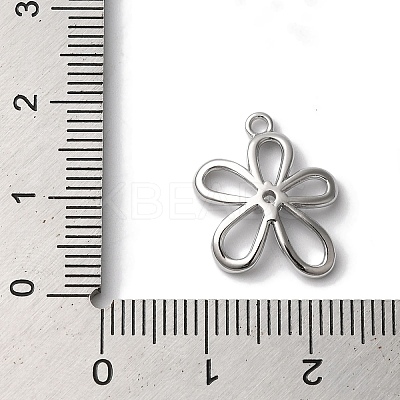 Brass Micro Pave Clear Cubic Zirconia Pendants KK-U013-02P-1