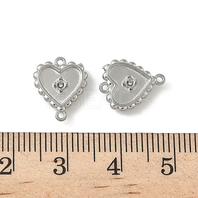 304 Stainless Steel Connector Cabochon Settings STAS-Z144-07P-1
