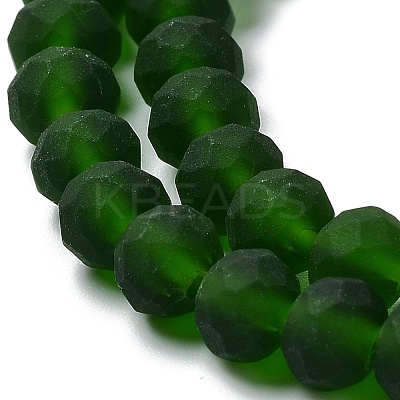 Transparent Glass Beads Strands EGLA-A034-T8mm-MD24-1