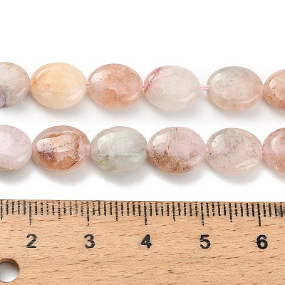 Natural Pink Morganite Beads Strands G-H335-N01-8x10mm-1