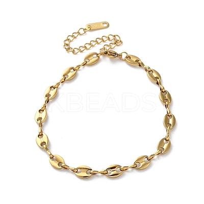 316 Surgical Stainless Steel Chain Bracelets LS-BJEW-P349-03C-G-1