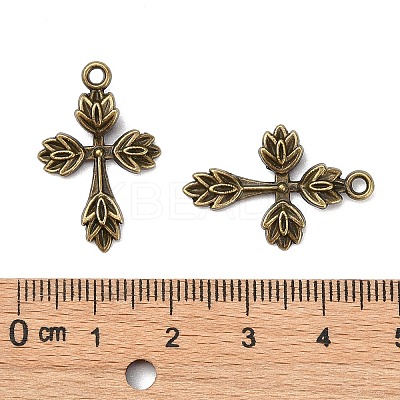 Tibetan Style Alloy Gothic Pendants MLF0175Y-NF-1
