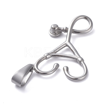 Tarnish Resistant 304 Stainless Steel Pendants STAS-I127-091P-1