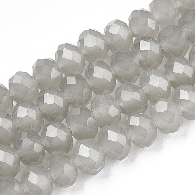 Glass Beads Strands EGLA-A034-J4mm-D10-1