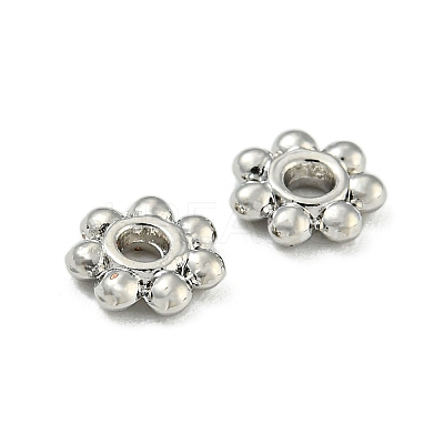 Rack Plating Zinc Alloy Spacer Beads FIND-T071-04P-1