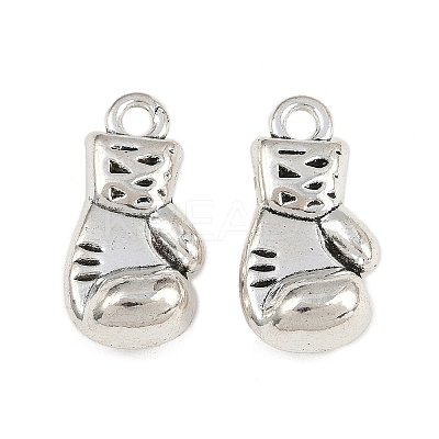 Tibetan Style Alloy Pendants TIBE-B003-23AS-02-1