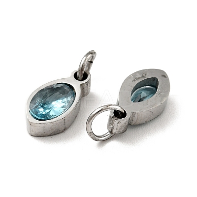 304 Stainless Steel Pendants STAS-D189-04P-1