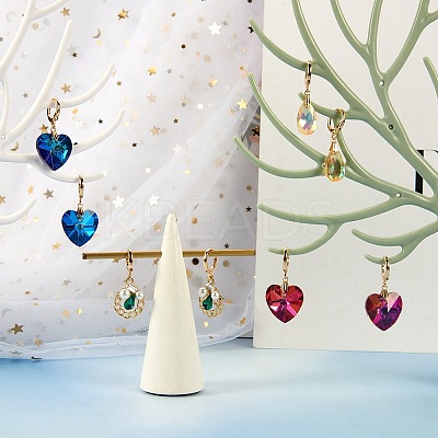 DIY Geometry Drop Earring Making Kits DIY-SZ0007-90-1