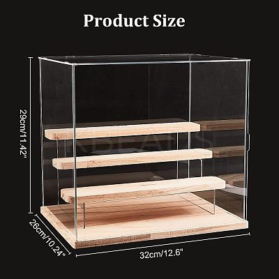 Assemble Acrylic Display Boxed ODIS-WH0029-09-1
