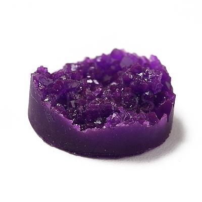 Druzy Resin Cabochons CRES-S040-12mm-M-1