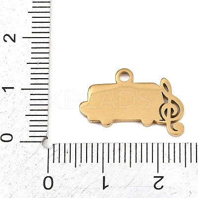 304 Stainless Steel Pendants SA-CBAE30B-03H-G-1