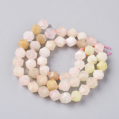 Natural Pink Aventurine Beads Strands G-F668-04-10mm-1