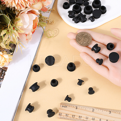 32Pcs 4 Style Silicone Bottle Seal Plug AJEW-GF0008-10C-01-1