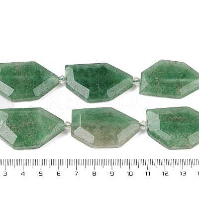 Natural Green Strawberry Quartz Beads Strands G-P548-A06-01-1