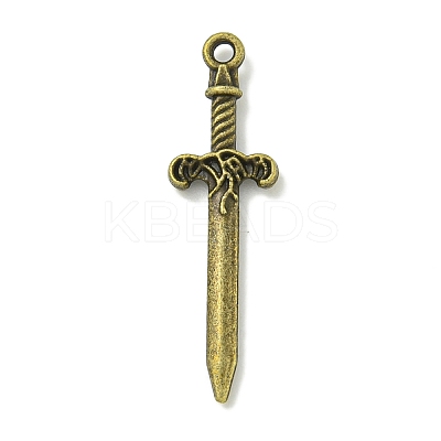 Tibetan Style Alloy Pendants TIBE-I026-5965AB-1