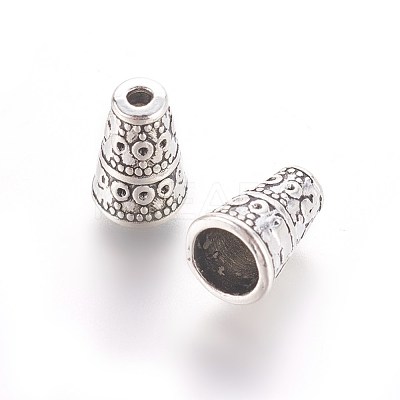 Tibetan Style Alloy Bead Cone X-LF0806Y-1