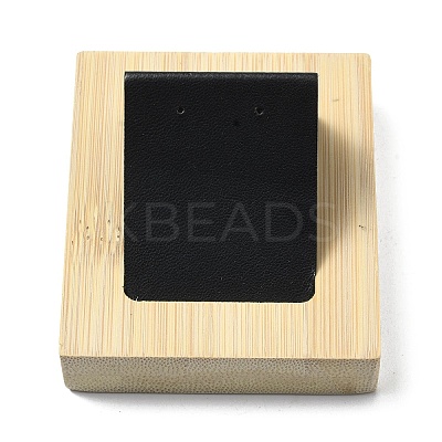 Rectangle Wood Earring Display Stands LS-EDIS-R027-03B-1