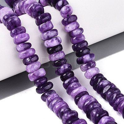 Dyed Natural Quartz Beads Strands G-N359-16A-07-1