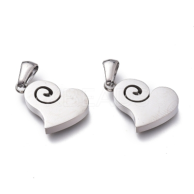 Tarnish Resistant 304 Stainless Steel Pendants LS-STAS-Z006-18P-1