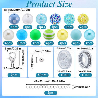 DIY Bracelets Jewelry Making Kit DIY-SC0026-10B-1