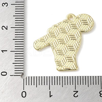 Alloy Enamel Pendants ENAM-C022-02B-G-1