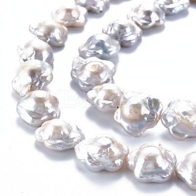 Natural Keshi Pearl Beads Strands PEAR-S020-A01-1